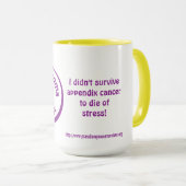 Ik overleefde geen blindedarmkanker.. Ringer-Mok Mok (Voorkant rechts)