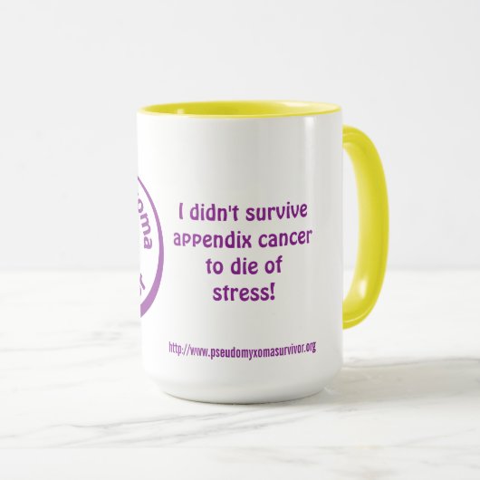 Ik overleefde geen blindedarmkanker.. Ringer-Mok Mok (Voorkant rechts)