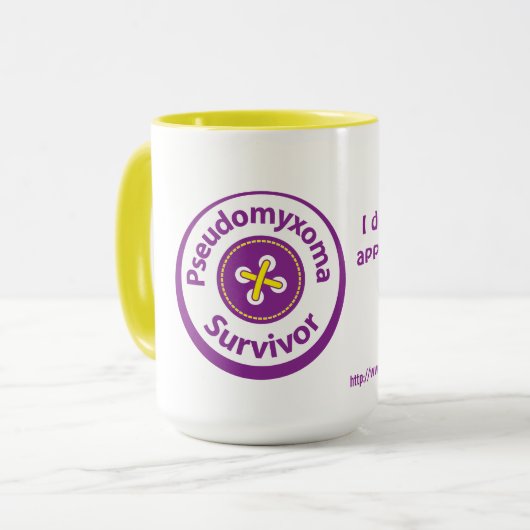 Ik overleefde geen blindedarmkanker.. Ringer-Mok Mok (Voorkant links)