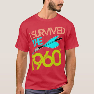 Ik overleefde het 60s Jarts-raketspel T-shirt