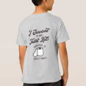 Ik overleefde het grote tekort aan toiletrollen va t-shirt (Achterkant)