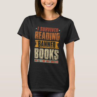 Ik overleefde het lezen van verboden boeken Boek B T-shirt