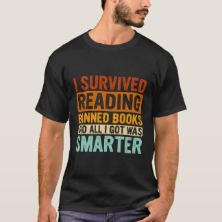 Ik overleefde het lezen van verboden boeken Boeken T-shirt
