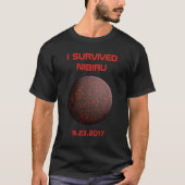 Ik overleefde het Nibiru Shirt (Voorkant)