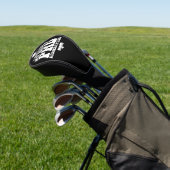 Ik overleefde het proefschrift van mijn vrouw golfheadcover (Insitu)