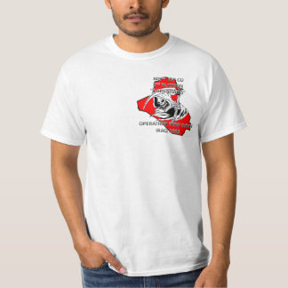 Ik overleefde het (rode logo) t-shirt