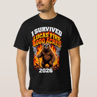 Ik overleefde Lucas-brand 4000 hectare september 2 T-shirt