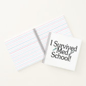 Ik overleefde Med school > school > medisch > arts Notitieboek (Binnen)