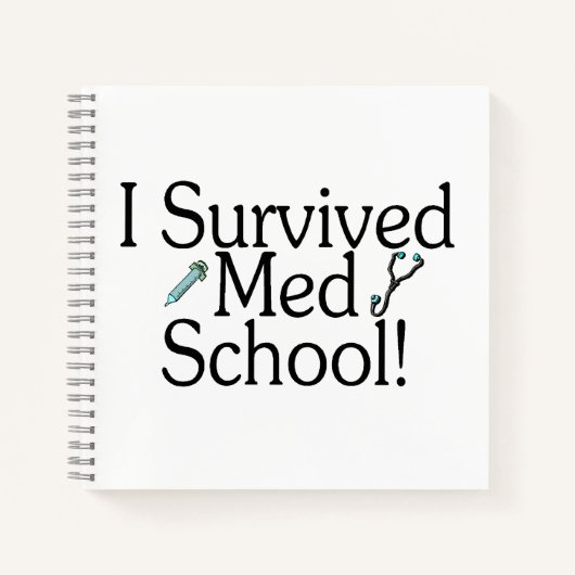 Ik overleefde Med school > school > medisch > arts Notitieboek (Voorkant)