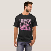 Ik overleefde mijn vrouw's Residency Program Medic T-shirt (Voorkant volledig)
