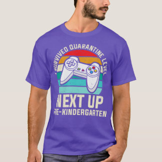 Ik overleefde Next Up Pre kleuterschool Video Game T-shirt