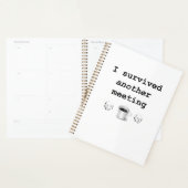 Ik overleefde nog een vergaderingsplanner planner (Display)