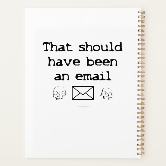 Ik overleefde nog een vergaderingsplanner planner (Achterkant)