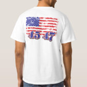 Ik overleefde Obama en Biden T-shirt (Achterkant)