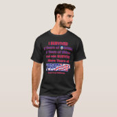 Ik overleefde Obama en Biden T-shirt (Voorkant volledig)