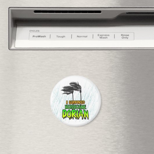 Ik overleefde orkaan Dorian bomen Magneet (Insitu (Vaatwasser))