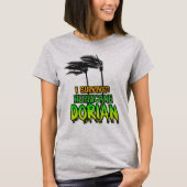 Ik overleefde orkaan Dorian bomen T-shirt (Voorkant)