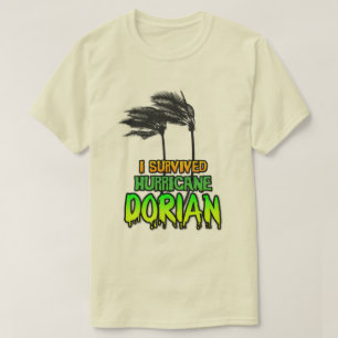 Ik overleefde orkaan Dorian bomen T-shirt