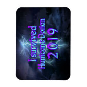 Ik overleefde orkaan Dorian Magneet (Verticaal)