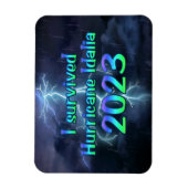 Ik overleefde orkaan Idalia 2023 Magneet (Verticaal)