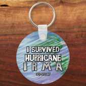 Ik overleefde orkaan Irma Sleutelhanger (Voorkant)