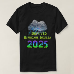 Ik overleefde orkaan Melissa 2025 T-shirt