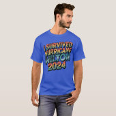 Ik overleefde orkaan Milton Florida oktober 2024 T-shirt (Voorkant volledig)