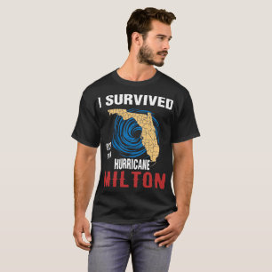 Ik overleefde orkaan Milton oktober 2024 T-shirt