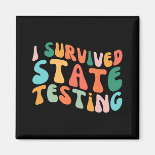 Ik overleefde staat testontwerp student staat test magneet