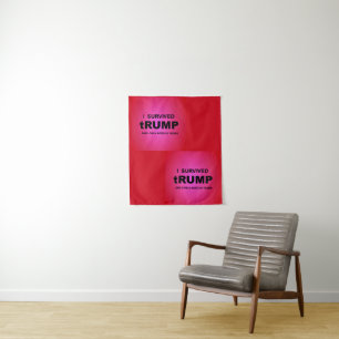 Ik overleefde tRUMP Wandkleed