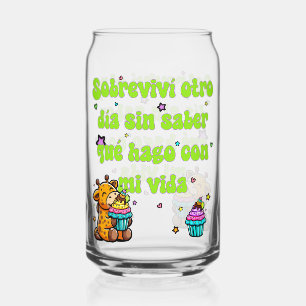 Ik overleefde weer een dag zonder te weten wat ik blikvorm glas