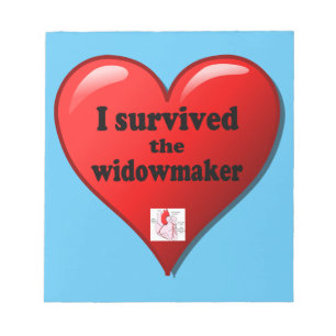 Ik overleefde Widowmaker Notitieblok