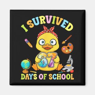 Ik overleefde zes zeven dagen school Lieve Eend St Magneet