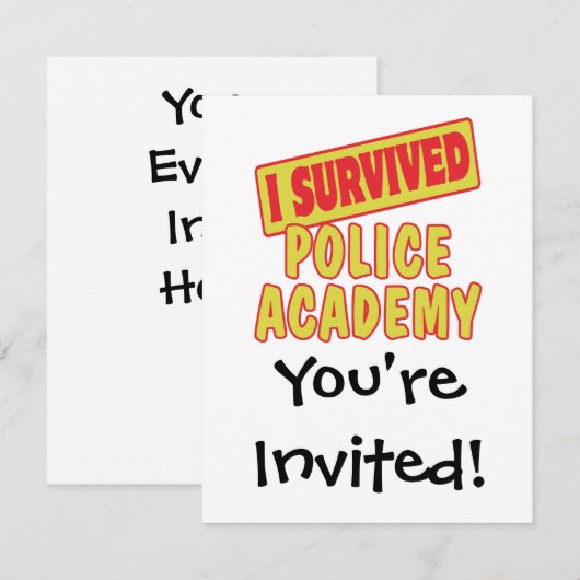 IK OVERLEG POLITIEACADEMIE KAART (Voorkant / Achterkant)