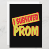 IK OVERLEVEN PROM KAART (Voorkant / Achterkant)