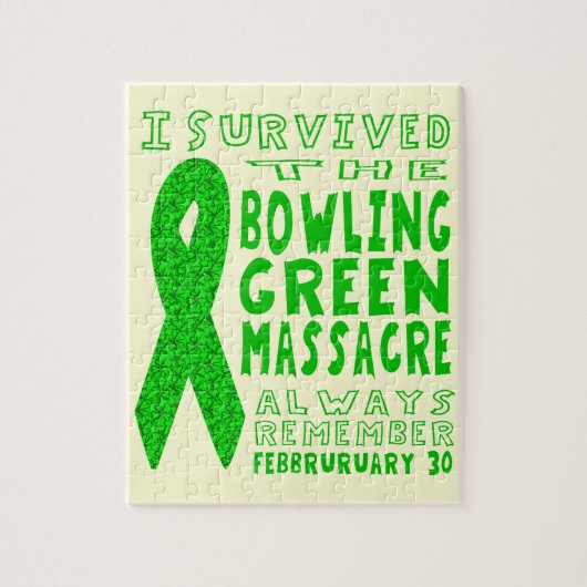 Ik overlevende Bowling Green Massacre Legpuzzel (Verticaal)