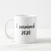 Ik overlevende Citaat van 2020 Koffiemok (Links)
