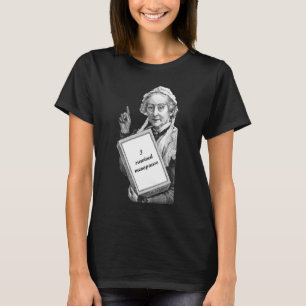 Ik overlevende menopauze, warme zweepslagen t-shirt