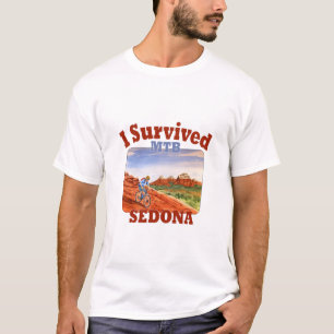 Ik overlevende MTB Sedona T-shirt
