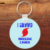 Ik overlevende orkaan Laura Sleutelhanger (Voorkant)