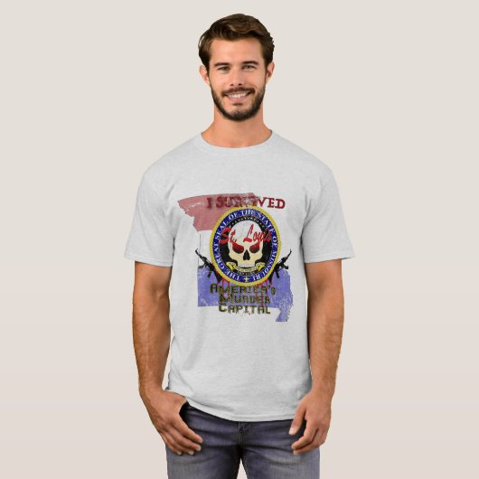 Ik overlevende St. Louis T-shirt (Voorkant volledig)