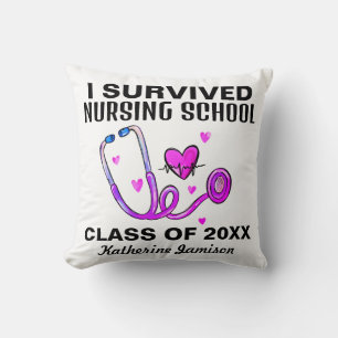 Ik overlevende verpleegschool kussen