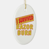 IK OVERLEVING RAZOR BURN KERAMISCH ORNAMENT (Rechts)