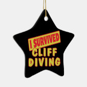 IK OVERVIED CLIFF DIVING KERAMISCH ORNAMENT (Rechts)