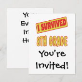 IK OVERVIED DE 8E GRADE KAART (Voorkant / Achterkant)