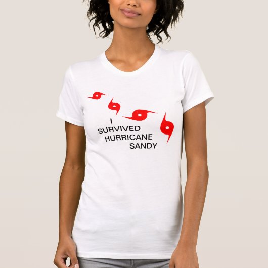 IK OVERVIED HURRICANE SANDY T-SHIRT (Voorkant)