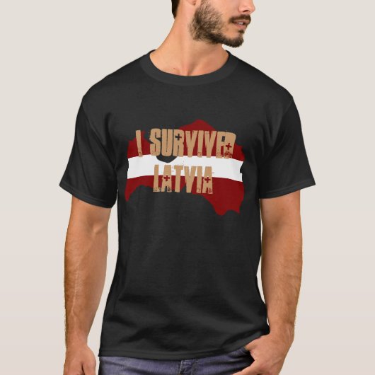 IK OVERVIED LETLAND T-SHIRT (Voorkant)