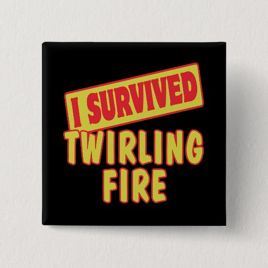 IK OVERVIED TWIJFELBRAND VIERKANTE BUTTON 5,1 CM (Voorkant)
