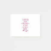 Ik overviel een andere vergadering post-it® notes (Voorkant)