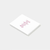 Ik overviel een andere vergadering post-it® notes (Schuin)